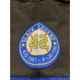 Men's Black #42 Baseball Shirt - 