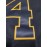 Men's Black & Purple #24 Baseball Jersey - Classic Letter Embroidery, Breathable Button-Up V-Neck, Loose Fit for Training, Competition & Casual Wear - All-Season Sportswear for Men & Teens