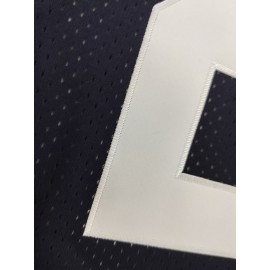 Men'S Deep Blue # 99 Baseball Shirt, Classic Letter Embroidery Design, Breathable Button style Short Sleeve Shirt, Used for Training and Competition