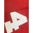 Men'S Red # 44 Breathable Rugby Shirt, Sports V-neck Short Sleeve Training Match Uniform, Embroidered American Football Shirt