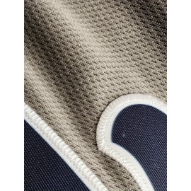 Men's Gray #2 Baseball Shirt - Breathable Button-Up V-Neck with Classic Letter Embroidery, Loose Fit for Training, Games & Casual Wear | All-Season Sportswear for Men & Teens