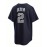 Men's Deep Blue #2 Baseball Shirt - Breathable Button-Up V-Neck with Embroidered Letter Design, Loose Fit for Training, Competition & Casual Wear | All-Season Sportswear for Men & Teens, SHLUCKI