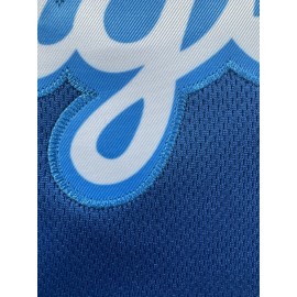 Men's Royal Blue #17 Baseball Jersey - Embroidered 