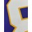 Men's Purple #18 American Football Jersey - Breathable Loose Fit V-Neck with Embroidered Letter Design, All-Season Casual Streetwear for Sports & Outdoor Activities, Comfortable Fit