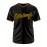 Men's Black #30 Baseball Shirt with Pittsburgh Embroidered Letter & Number Design, Breathable Loose Fit V-Neck Button-Up for Casual Streetwear, Sports & Outdoor Activities - All-Season Comfort, Outdoor Activewear | Relaxed Fit Jersey | Embroidered Details