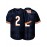 [Loose Embroidered Rugby Top Jacket] Men's Black # 2 American Football Jacket With Loose Embroidered Sports, Fashionable, Casual, Street Breathable Rugby Top