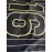 Men'S Black Striped Size 16 # Baseball Shirt, Classic Letter Embroidery Design, Button Style Short Sleeved Breathable Shirt, For Training And Competition Use