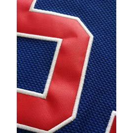 [Polyester V-Neck Sports Sweatshirt] Men'S #21 USA Hockey Jersey, SheLucki, Polyester V-Neck Sports Sweatshirt, Embroidered Long Sleeve, Casual & Outdoor Top, Slight Stretch Knit Fabric, for Adults & Teens, Four Seasons Wear