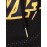 Men's Classic Breathable Basketball Shorts - Black, Embroidered Letter Design, Button Style, Short Sleeved, Training and Competition Ready