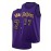Men's purple # 77 basketball jersey, casual, loose and breathable, classic retro embroidered letter vest round neck basketball suit