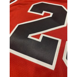 Men's Red Basketball Suit # 23 Classic Retro Embroidered Letter Sleeveless Sweat wicking Breathable Tank Top Basketball Suit