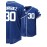 Men's #30 Blue Baseball Jersey - Classic Design, Breathable Button-Up Short Sleeve Shirt for Training & Games, V-Neck, Loose Fit, Polyester, Machine Washable, Game Day Attire | Sports Top | Lightweight Polyester, SHLUCKI