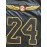 Men'S Black Snake Skin Basketball Suit # 24 Classic Retro Embroidered Letter Sleeveless Sweat wicking Breathable Tank Top Basketball Suit