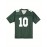 Women's Green Bay #10 Polyester Green Football Jersey T Shirts, V-Neck Sports Shirt With Slight Stretch, Breathable Casual Knit Fabric For All Seasons, Loose Fit Adult & Teen, Fans Gift Women Youth