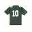 Women's Green Bay #10 Polyester Green Football Jersey T Shirts, V-Neck Sports Shirt With Slight Stretch, Breathable Casual Knit Fabric For All Seasons, Loose Fit Adult & Teen, Fans Gift Women Youth