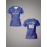 Custom Name and Number Women'S V-neck Football Shirt Top, Team Personal Training, Sports, Breathable, Quick Dry, Daily Casual, Slight Stretch Fabric, All Over Print, Regular Length, for Spring/Summer/Fall